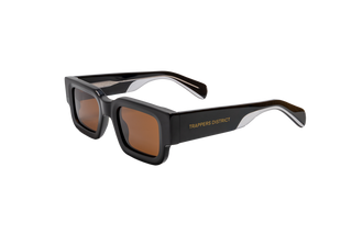 TRAPPERS DISTRICT ORANGE LENS SUNGLASSES